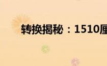 转换揭秘：1510厘米是多少寸屏幕？