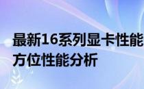 最新16系列显卡性能天梯图——1650显卡全方位性能分析