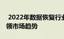  2022年数据恢复行业排名：专业恢复服务引领市场趋势