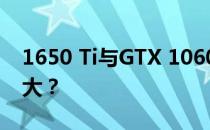 1650 Ti与GTX 1060显卡性能对比：谁更强大？