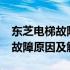 东芝电梯故障代码解析：探究东芝电梯300b故障原因及解决方案