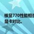 核显770性能相当于哪款显卡？深度解析核显性能及与独立显卡对比。