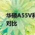 华硕A55V和K55V系列笔记本：深度解析与对比