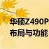 华硕Z490P详细接口图：全面解析主板接口布局与功能